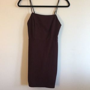 ASTR Purple Spaghetti Strap Dress